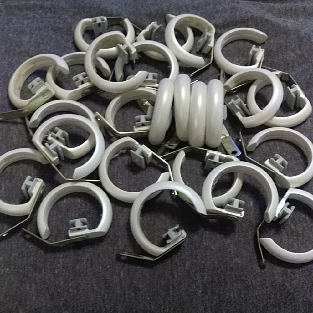 Drapery rings
